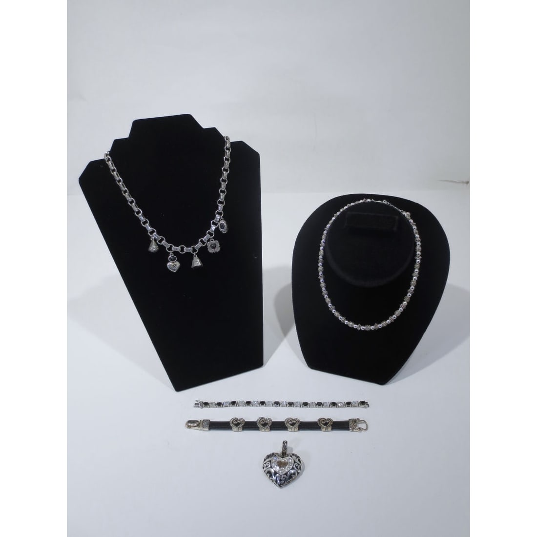 Two Silver Plated Necklaces (1 of 5)