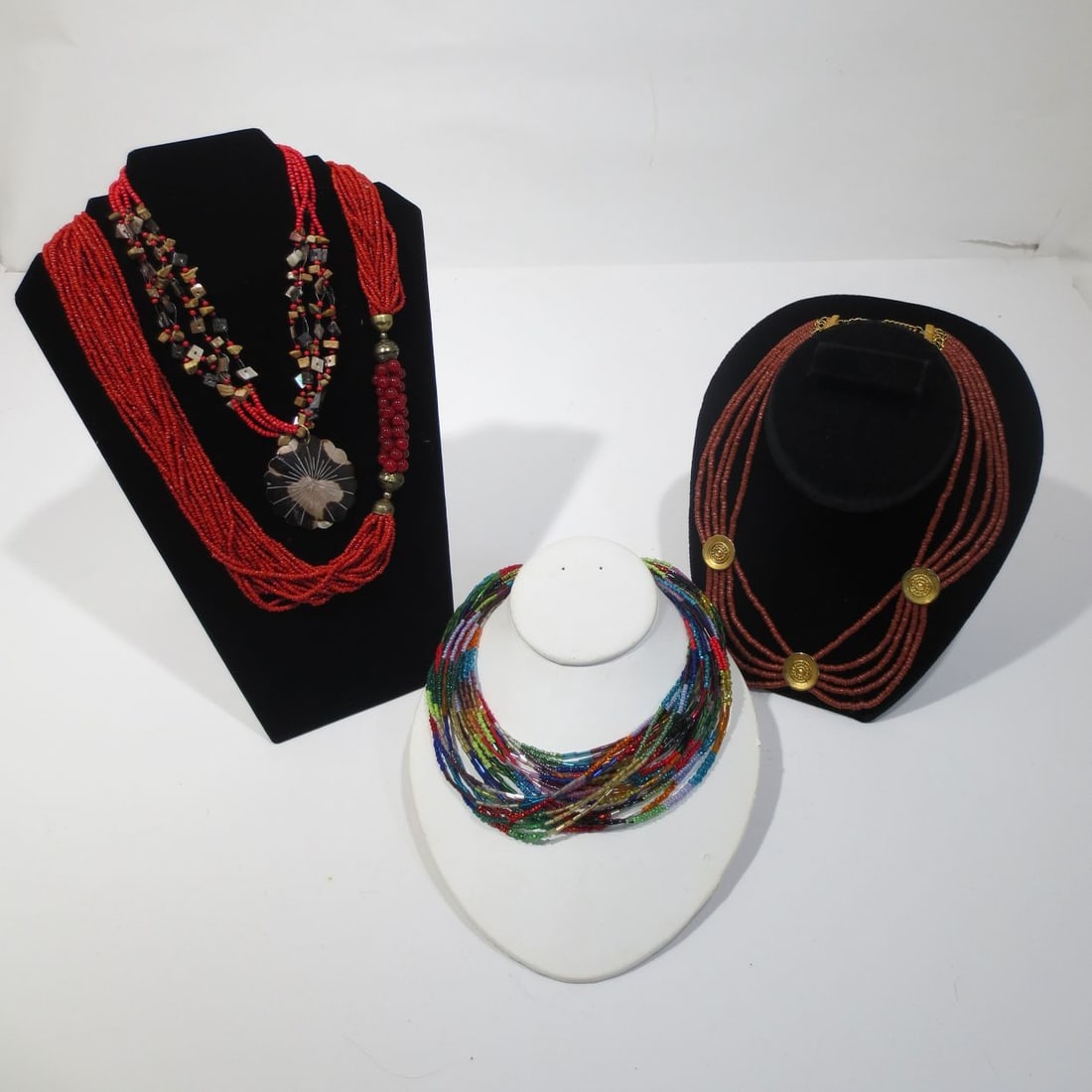 Four Beaded Necklaces (1 of 5)