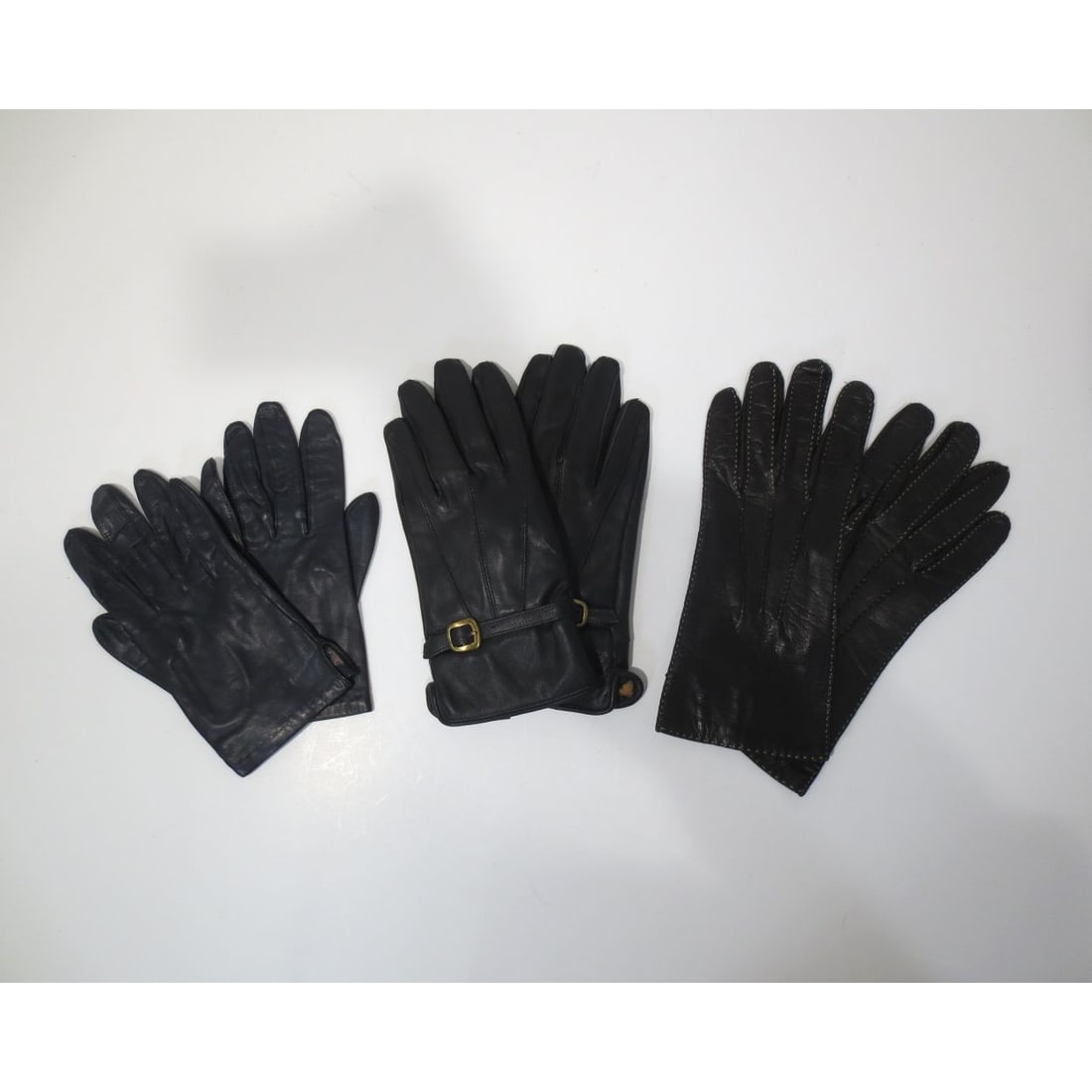 Three Pairs of Ladies' Leather Gloves (1 of 4)