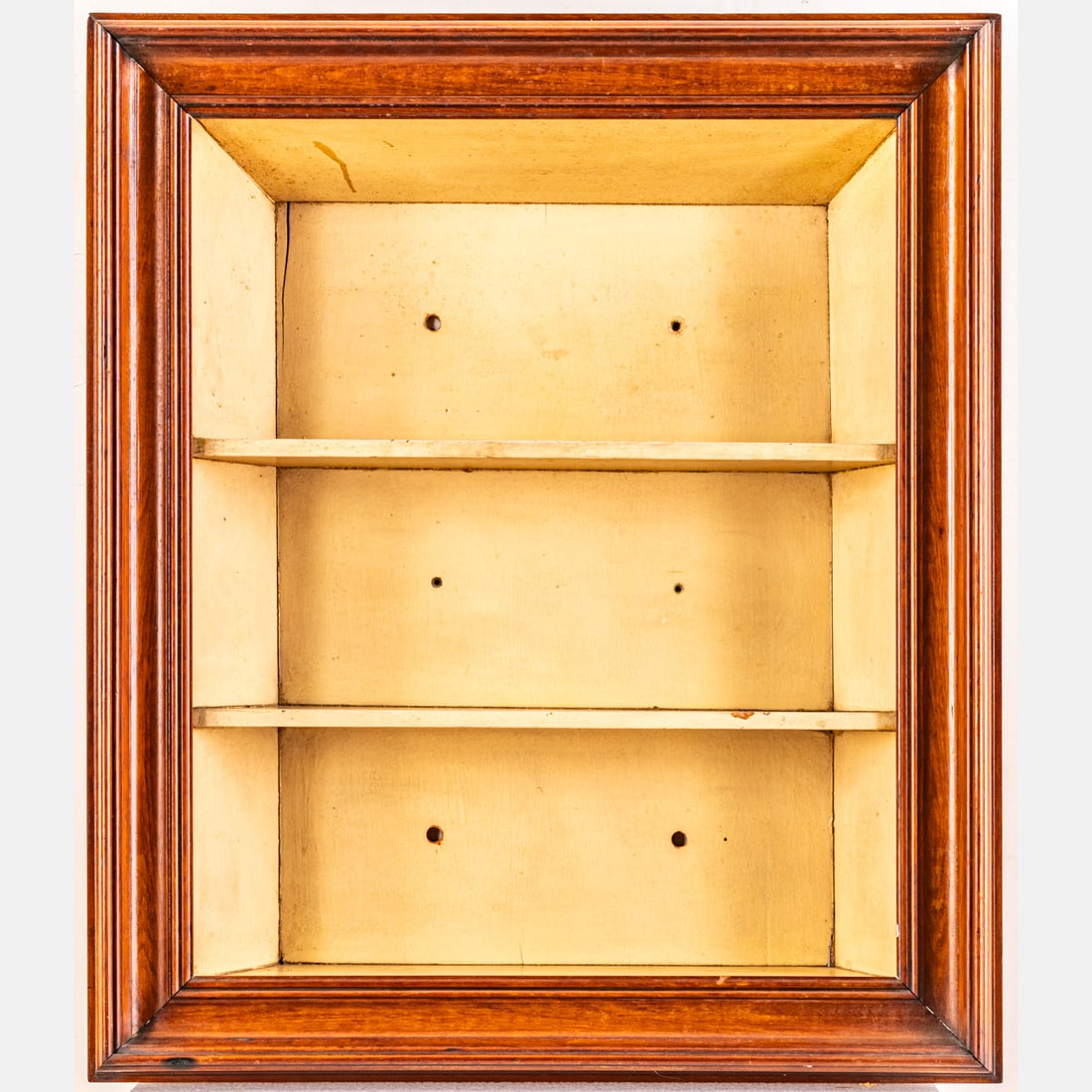 Wooden Wall Mounted Shadow Box Shelf (1 of 4)
