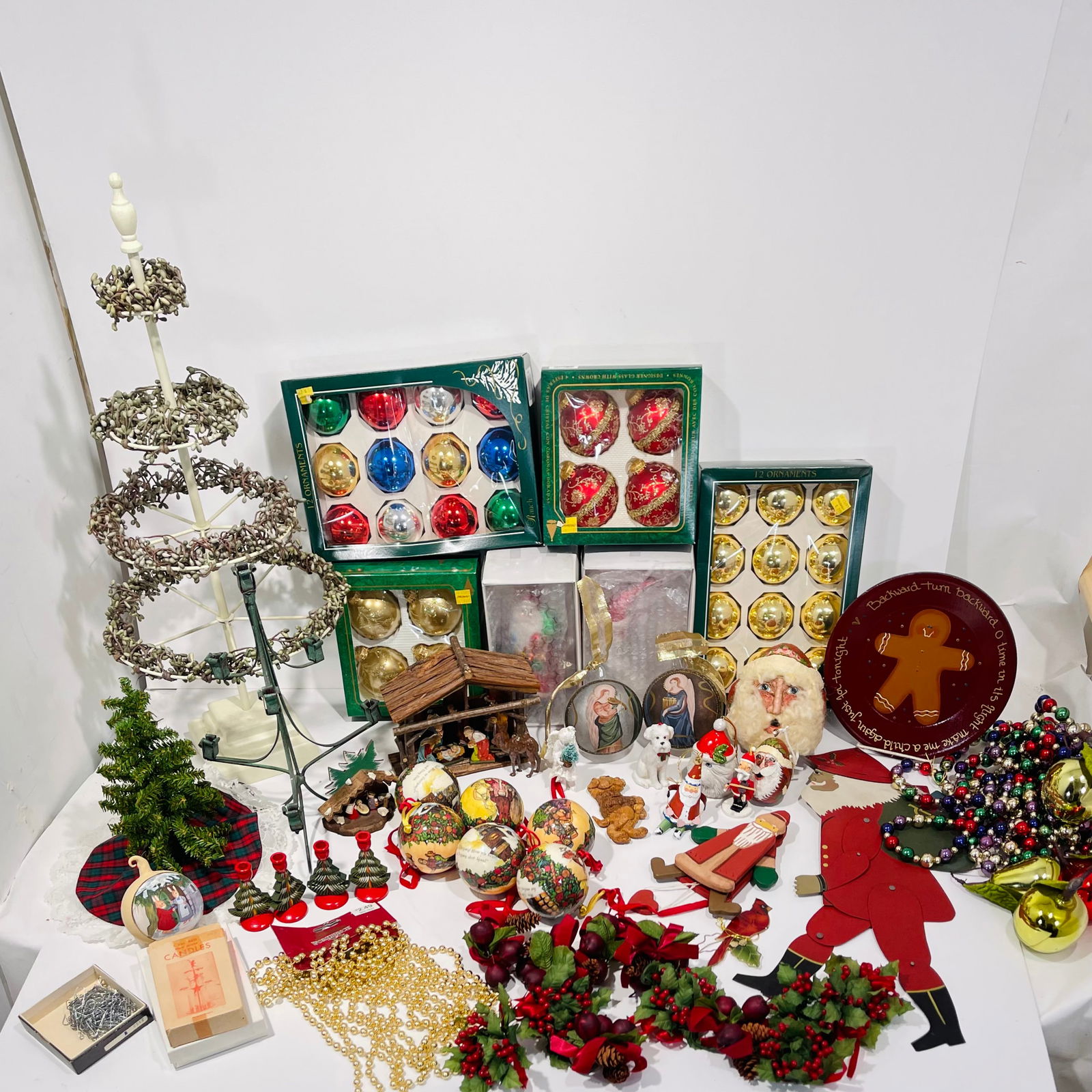 Collection of Christmas Decorations (1 of 6)