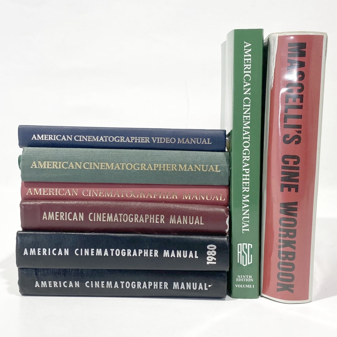 A Collection of Eight Vintage American Cinematographer Manuals (1 of 7)