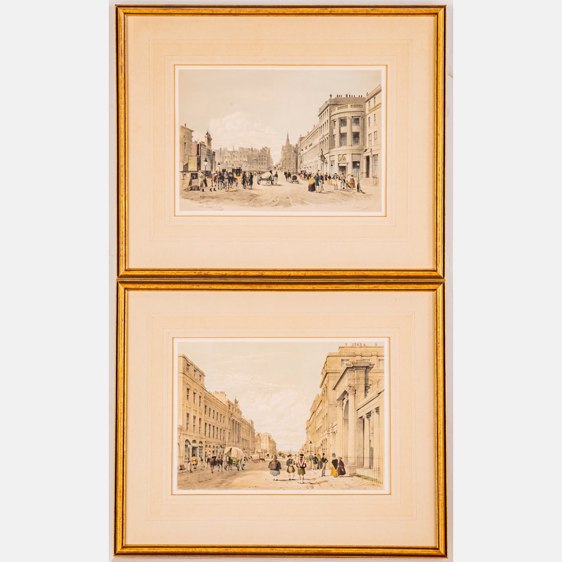 Two Framed Prints Pertaining to Edinburgh, Scotland (1 of 4)