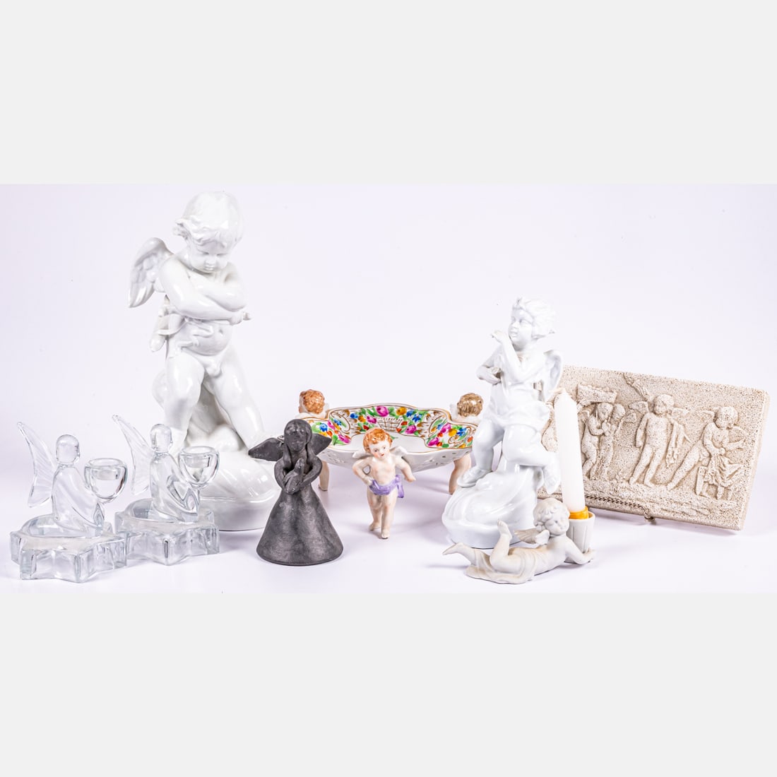 Angel Themed Glass and Ceramic Decorative Items (1 of 7)