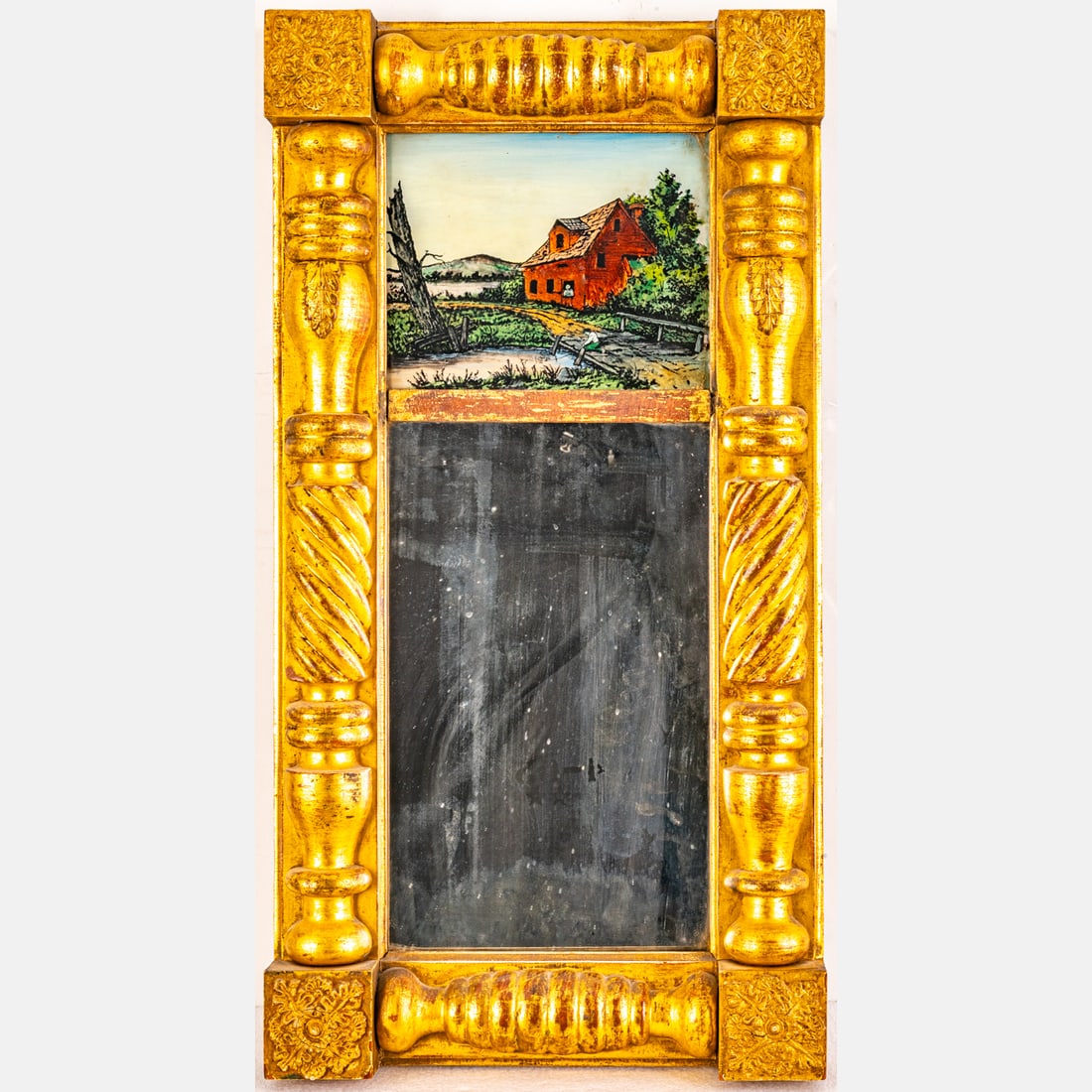 Carved Giltwood Pier Mirror (1 of 6)