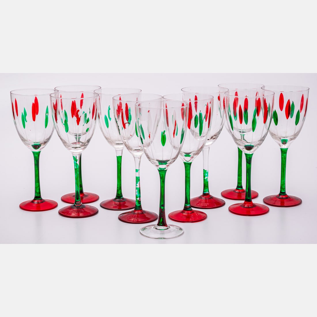 Hand Painted  Stemware (1 of 5)