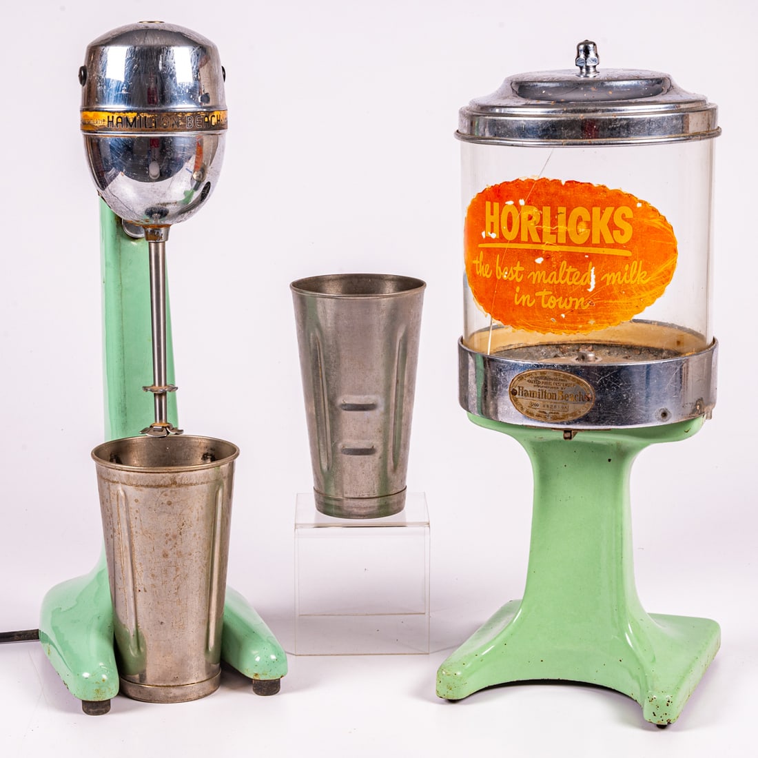 Hamilton Beach Porcelain Enamel Malted Milk Dispenser And Mixer (1 of 8)