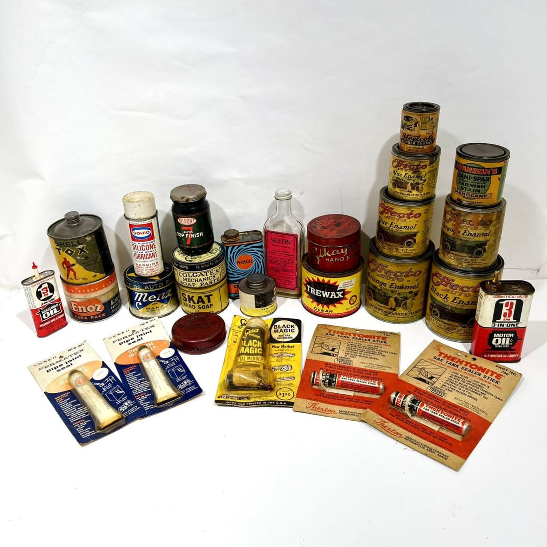 Vintage Automotive Products and Effect Enamel Car Paints (1 of 3)