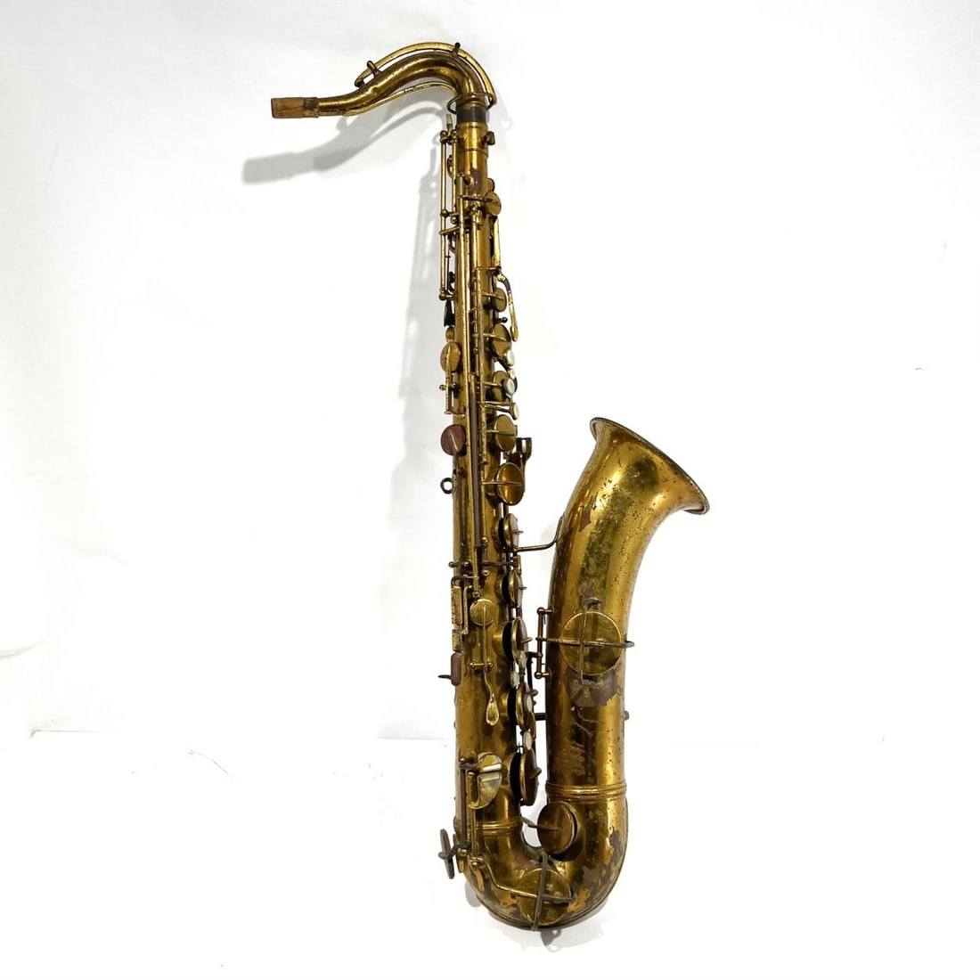 1930s York Alto Saxophone: A Vintage York Alto Saxophone, Grand Rapids, Michigan, Serial Number: 9496C . L: 32 in. From a private NE Ohio single-owner collection. Proceeds to benefit the Summit County Humane Society and The Ame