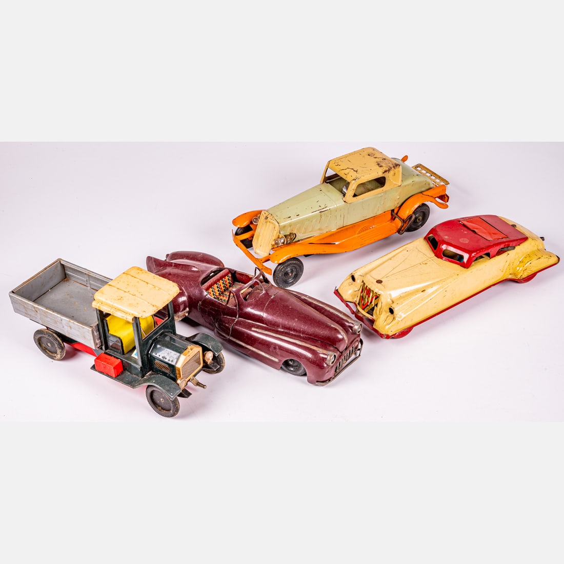 Four Antique Vehicle Toys (1 of 11)