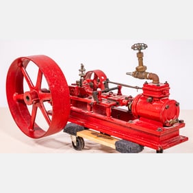 Horizontal Stationary Steam Engine