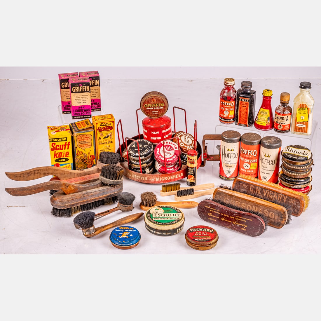 Vintage Shoe Shine Themed Articles (1 of 5)