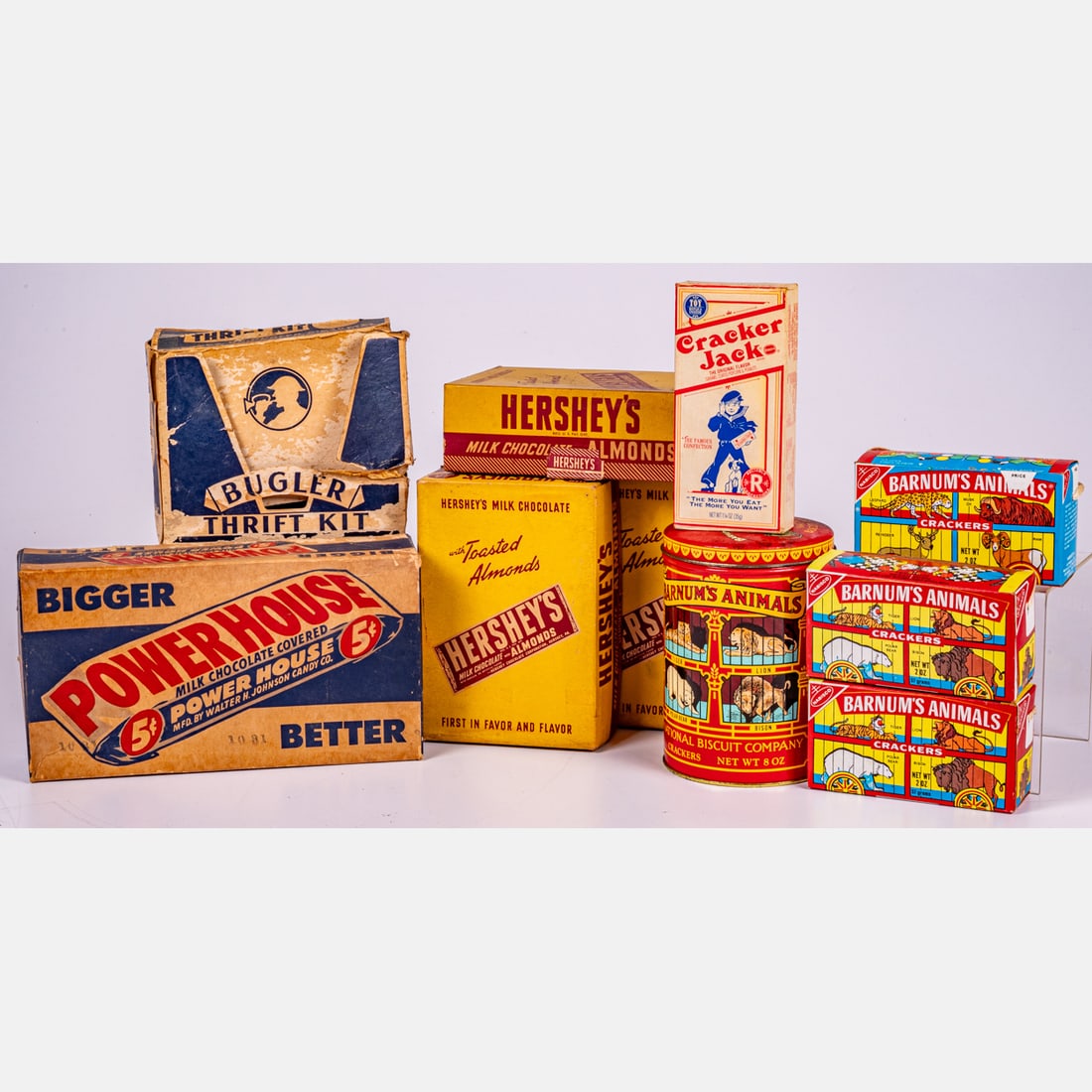 Vintage Diner Themed Cardboard And Tin Food Containers (1 of 10)