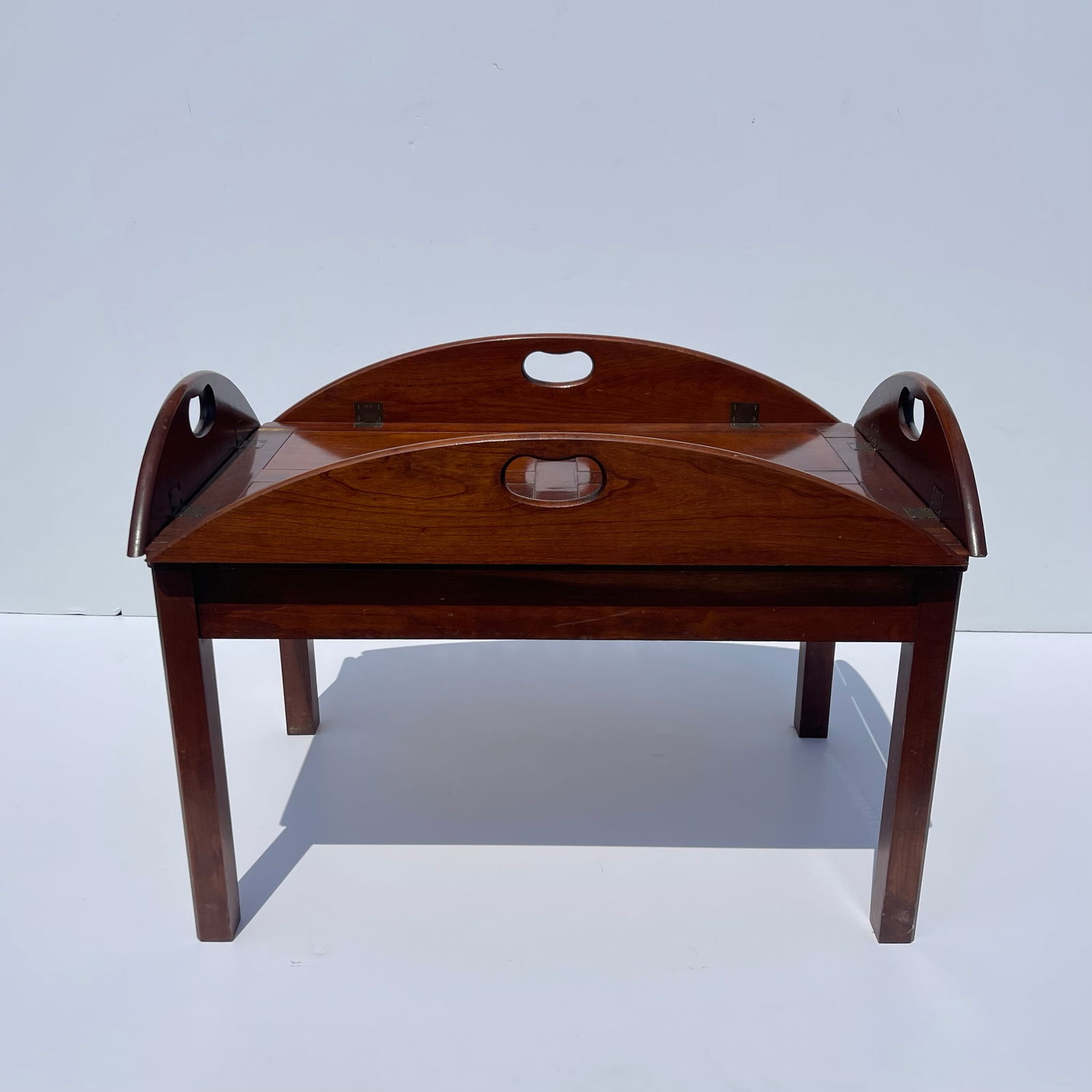 Wood Butler's Table (1 of 3)