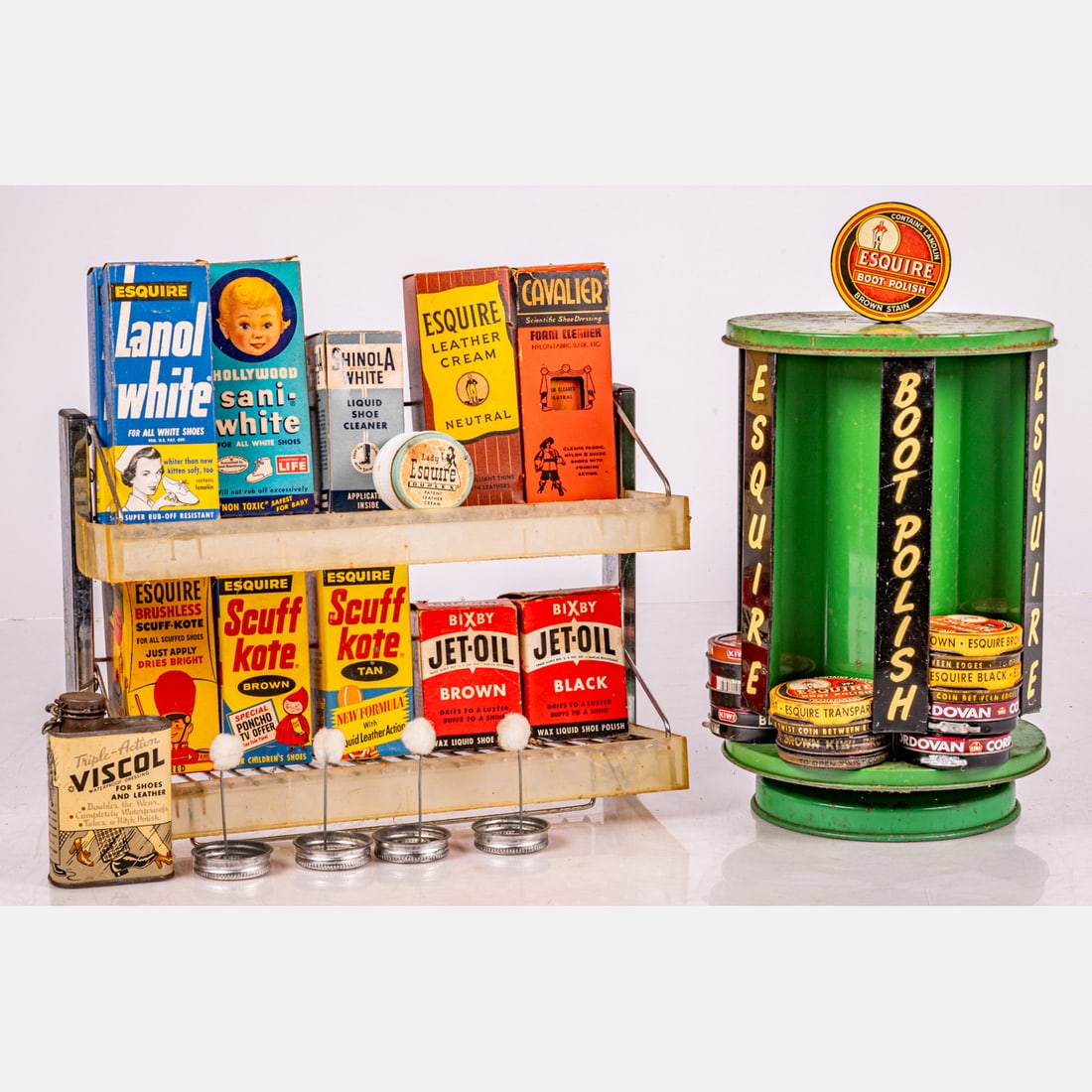 Collection Of Vintage Shoe Care Polish and Creams (1 of 4)