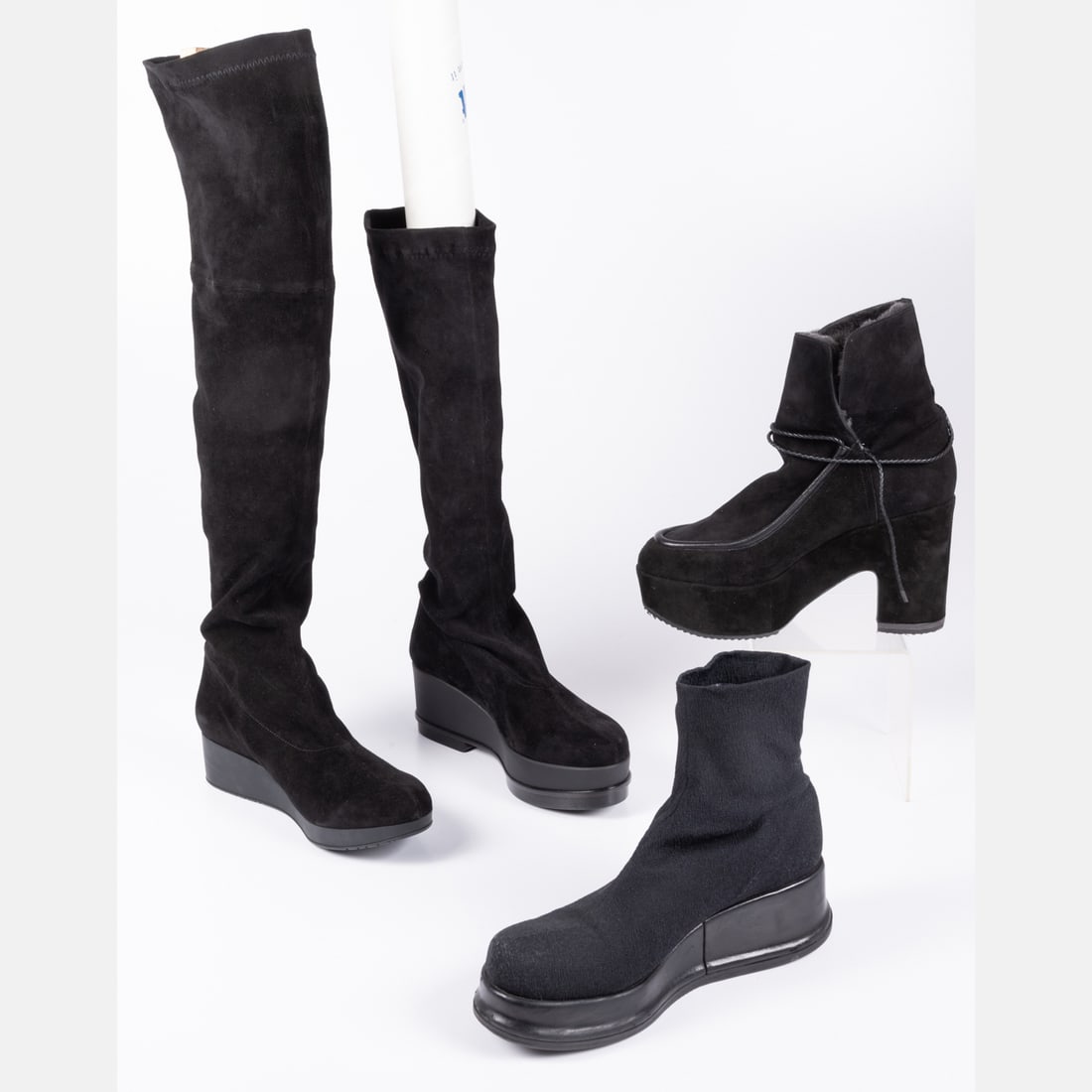 Four Pairs Of Robert Clergerie Boots (1 of 8)