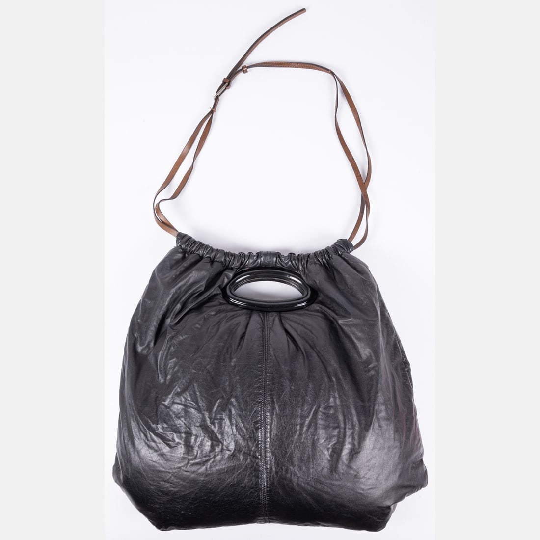 Marni Dark Gray Nappa Leather Bag (1 of 5)