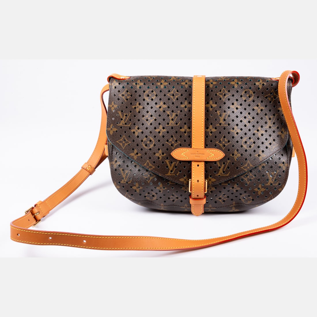 Louis Vuitton Flore Saumur Handbag (1 of 7)
