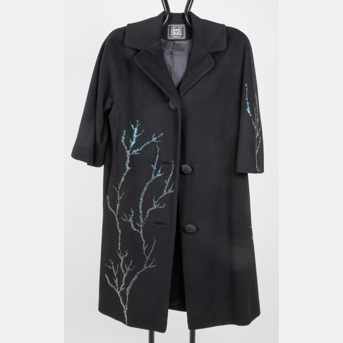 Libertine Single Breasted Wool Coat (1 of 7)