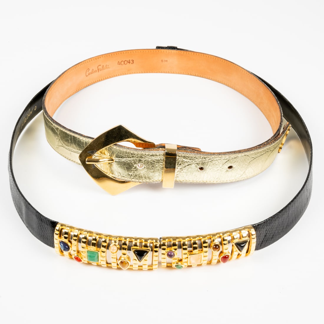 Two Ladies Dress Belts (1 of 7)