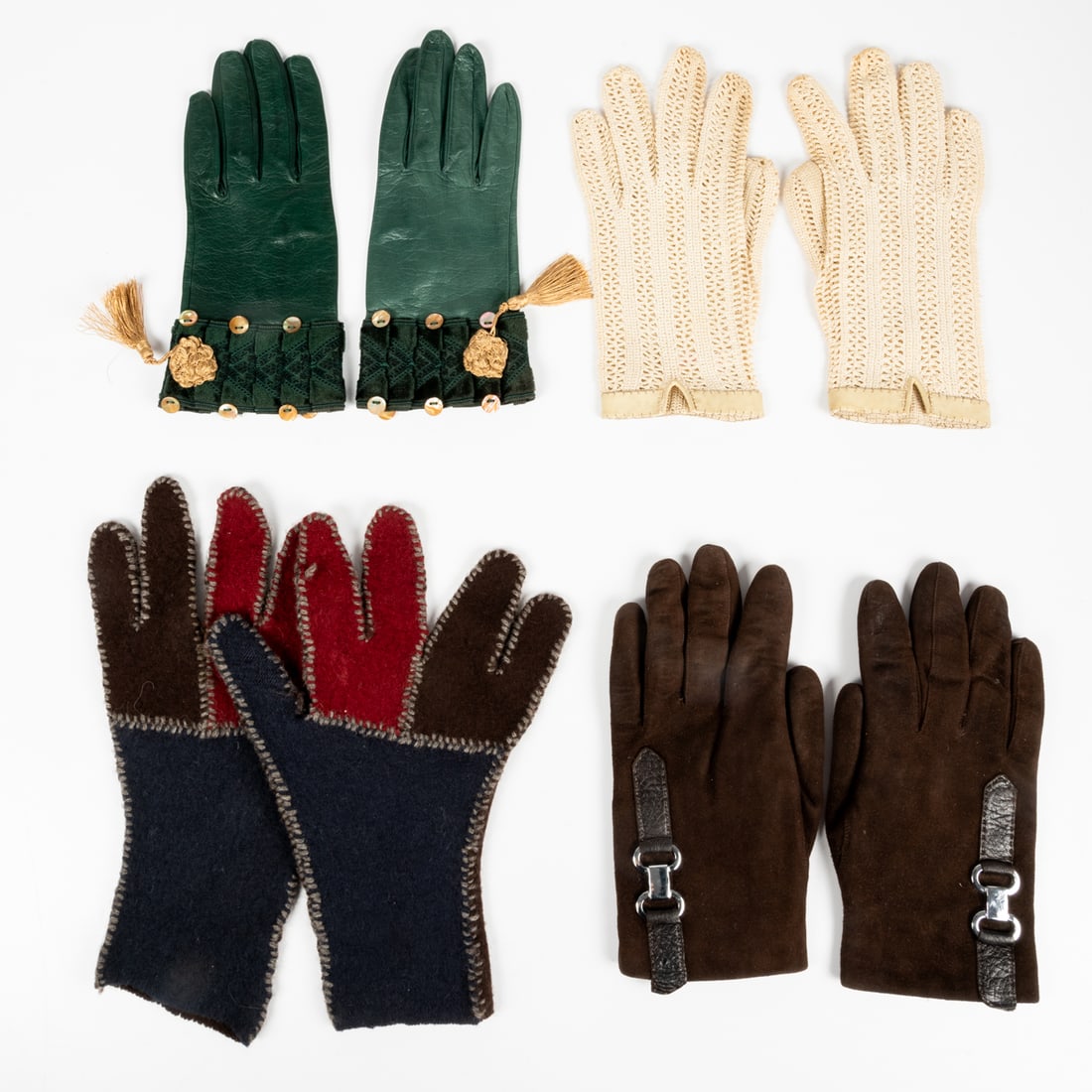 Four Pairs Of Ladies Gloves (1 of 6)