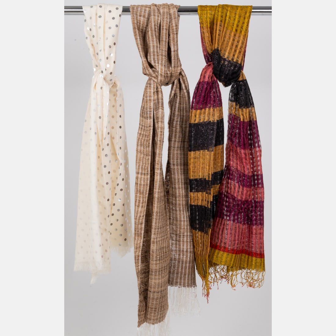 Three Ladies Woven Scarves (1 of 8)