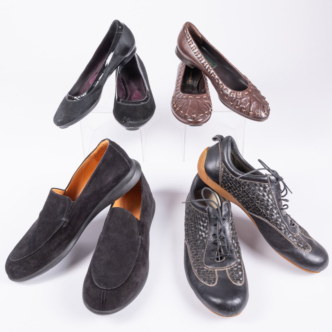 Four Pairs Of Ladies Flat Shoes (1 of 8)