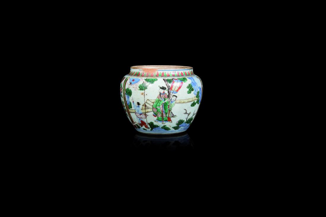 Pot balustre CHINE - Période Transition, XVIIe siècle (1 of 2)