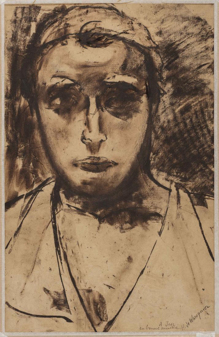 HENRI DE WAROQUIER (Paris 1881 - Paris 1970) Portrait (1 of 1)