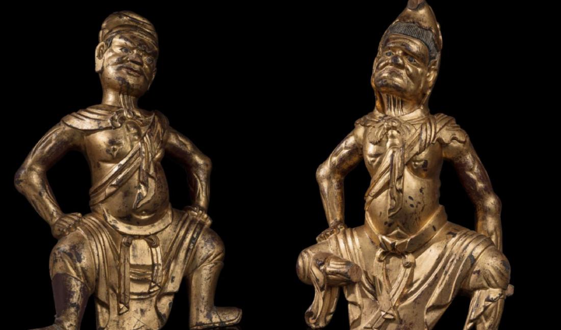 Deux gardiens Lokapala (1 of 5)