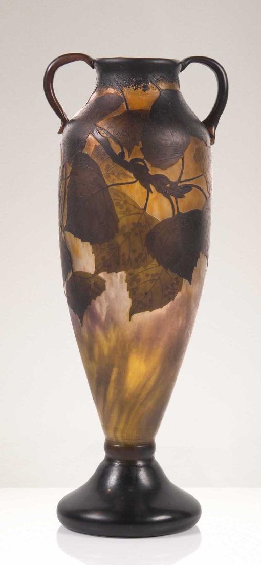 Daum Nancy Important Vase Amphore E Leve Sur Oct 10 2018