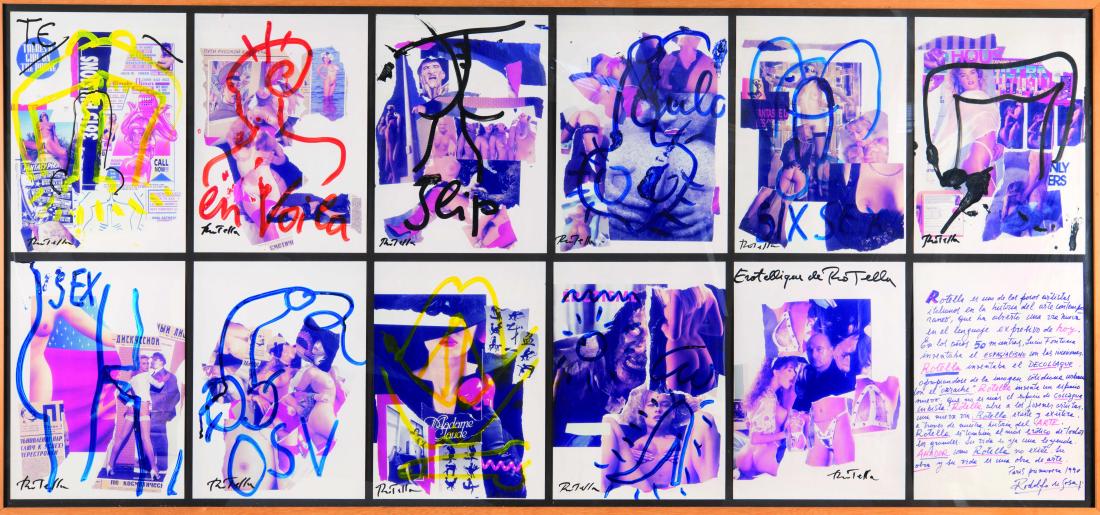 Mimmo ROTELLA (ITA/1918-2006)	Erotellique, (1 of 5)