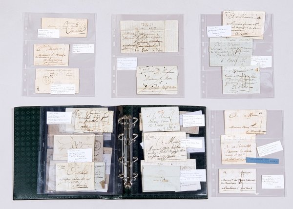 France : Bouches du Rhône, collection de lettres av