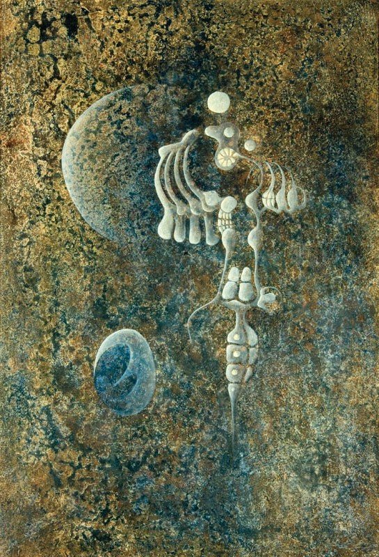 "Henri MACCHERONI (né en 1932)Sans titre.Huile s