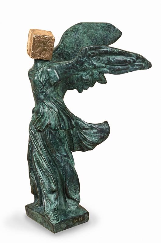 "Sacha SOSNO (né en 1927)Victoire de Samotrace à