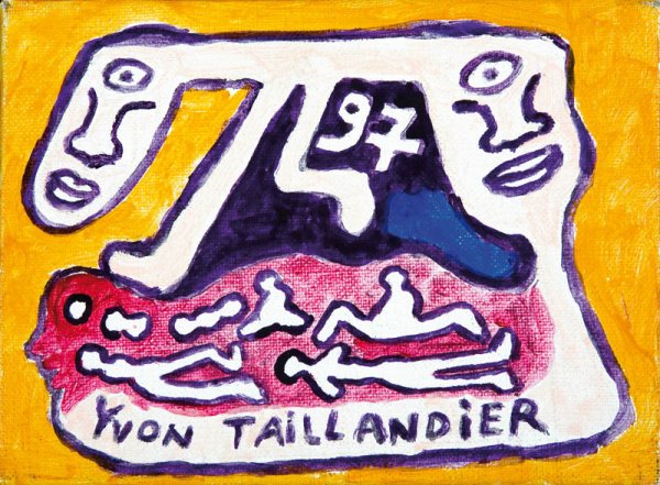 "Yvon TAILLANDIER (né en 1926)Sans titre, 1997.H