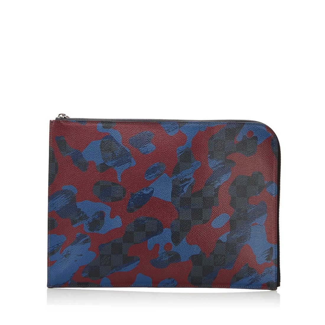 LOUIS VUITTON Pochette Jour: Camouglage, Damier Canvas. Size 33.5 x 24.5 x 0.5 cm
