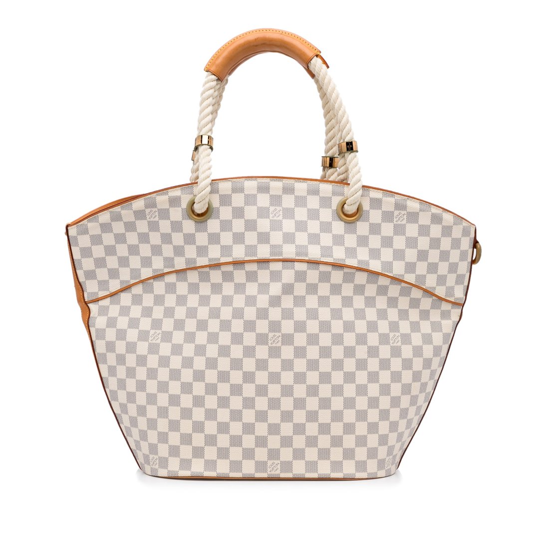 LOUIS VUITTON Pampellone: Damier Canvas. Size 39 x 33 x 19 cm