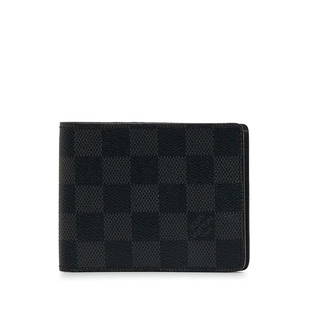 LOUIS VUITTON Small Wallet: Damier Canvas. Size 9 x 11 x 2 cm