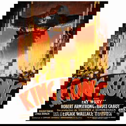 KING KONG - French Grande, Full-Bleed (46" x 63"); Style A; Very Fine+ on Linen