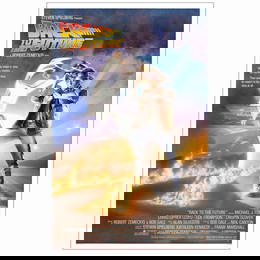 BACK TO THE FUTURE - One-Sheet (27" x 41"); Near Mint Rolled