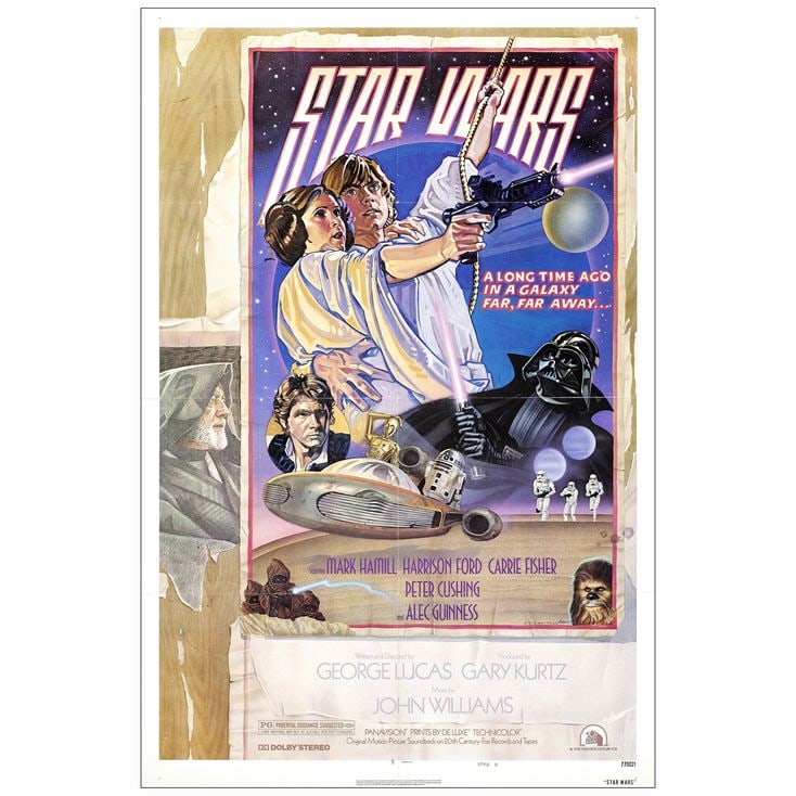 STAR WARS: A NEW HOPE - NSS One-Sheet (27" x 41"); Style D; Mint Folded (1 of 1)