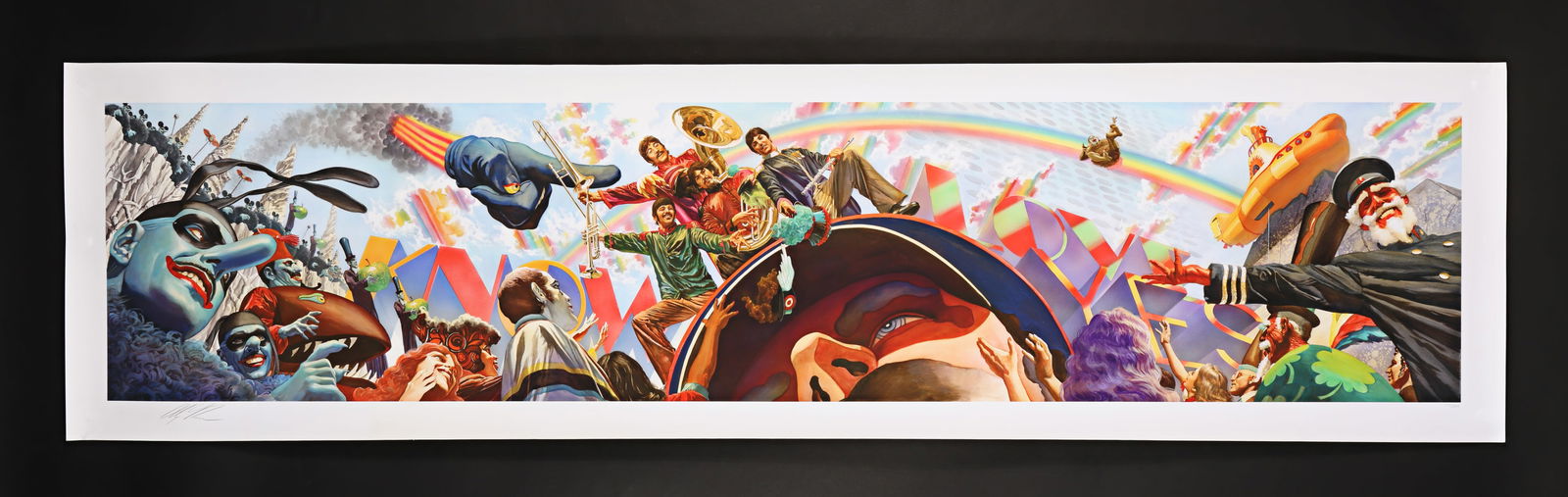 YELLOW SUBMARINE (1968) - Dark Hall Mansion Archive: Signed and Hand-Numbered Limited Edition Print (1 of 2)