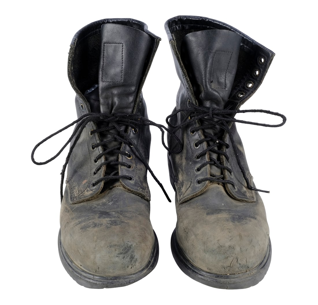 SONS OF ANARCHY (T.V. SERIES, 2008-2014) - Clarence "Clay" Morrow's (Ron Perlman) Boots (1 of 7)