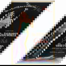 GILDA - One Sheet  (27" x 41"); Style B; Very Fine- on Linen