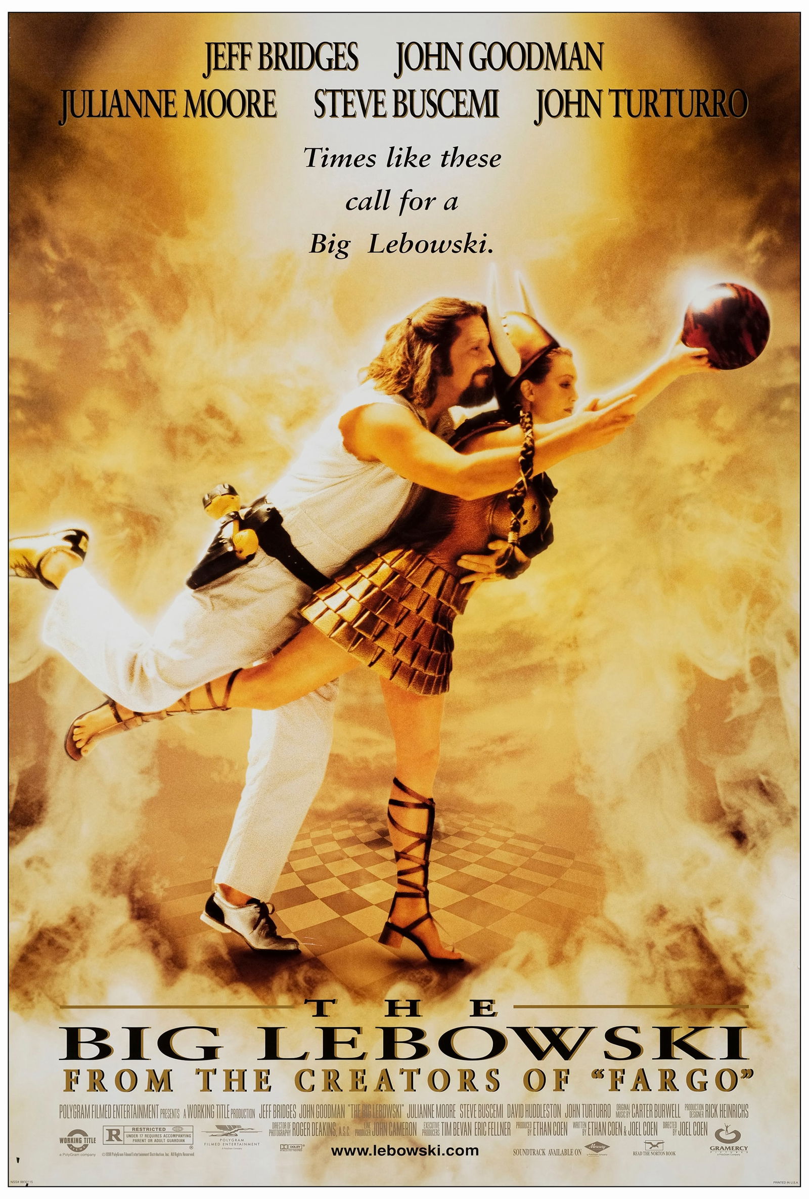 THE BIG LEBOWSKI - One Sheet  (27" x 40"); Fine Rolled (1 of 1)
