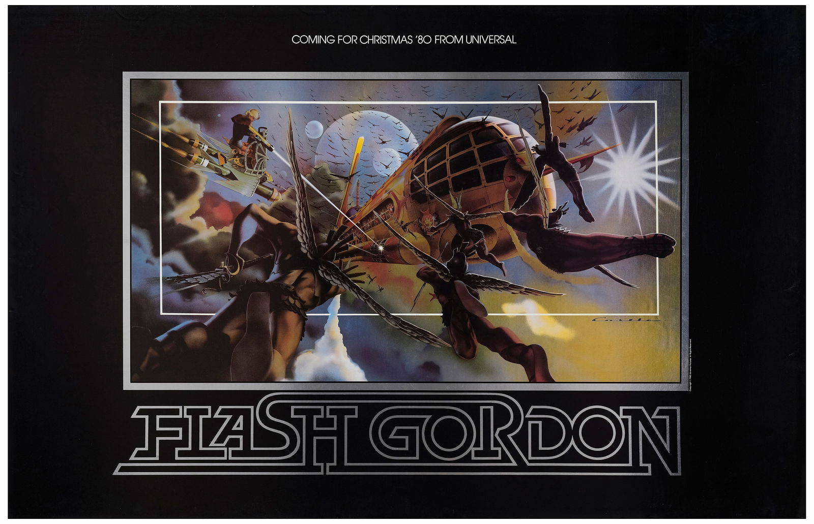 FLASH GORDON - Special Advance Poster (24.5" x 38" ); Very Fine+ Rolled (1 of 1)