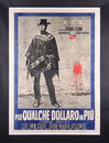 FOR A FEW DOLLARS MORE (1965) - David Frangioni Collection: Italian Two-Panel (4-Foglio) - Blue Styl