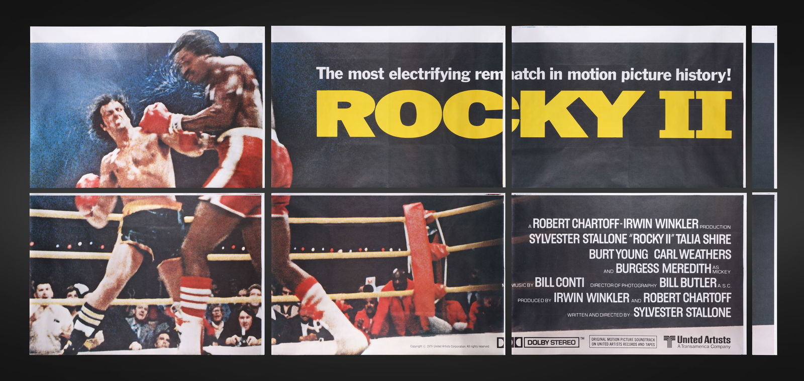 ROCKY II (1979) - David Frangioni Collection: US International 24-Sheet, 1979 (1 of 9)