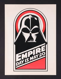 STAR WARS: THE EMPIRE STRIKES BACK (1980) - British Royal Charity World Premiere Empire Day Poster, 